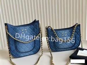 10a spiegel designer tas crossbody tas nieuw pailletten tas merk mode dames tas ketting tas shoulder tas hobo portemonnee feesttas levering wassing gradiënt denim orchidee