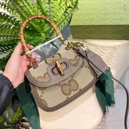 10a Mirror Quality Designer Bag Tas Luxe 22 Lente en zomer G Jumbo Mini Slub Messenger Bag Handtas