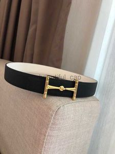 10A Mirror Quality Designer ceinture Belt Men's haut de gamme Business haut de gamme et loisirs Double face couche supérieure LETTRE COWLE BOUCLE BORD CEINTURE MEN'S MENS