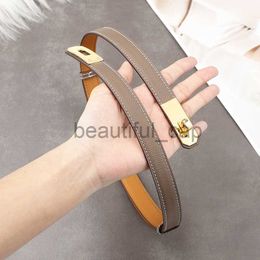 10a Mirror Quality Designer ceinture ceinture de jupe en cuir authentique pour femmes avec de la taille de la ceinture de décoration se sent petite et subtile BB7625