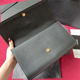 10a Mirror Kwaliteit Designer koppeling Koed Leer Wallet Purse Purse Schouder Gold Alphabet Big Y Charm Bag met origineel pakket voor vrouwelijke tassen B67