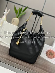 10A Miroir Qualité Designer Petit Squeeze Sac Femmes Nappa En Peau De Mouton Embrayage Sacs À Main De Luxe Noir Véritable Sac À Main En Cuir Épaule Or Chaîne Sac