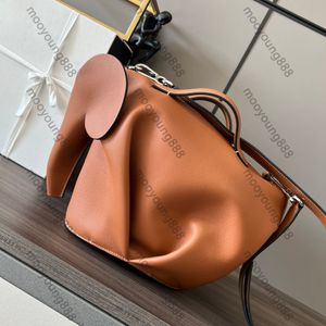 12A Upgrade Spiegel Kwaliteit Designer 30cm Olifant Tassen Luxe Handvat Handtassen Heren Dames Lederen Messenger Bag Klassieke Bruine Portemonnee Crossbody Schoudertas Tas