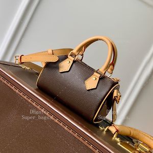 10A Mirror Quality Luxury 16 cm Mini Boston Bag Designer Dames Crossbody Bag Hoogwaardige handtas met doos YL008