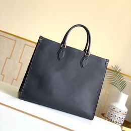 Sac fourre-tout design sacs à provisions de luxe 10A qualité miroir sacs à main en cuir véritable épaule 41CM avec boîte L007