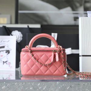 10a spiegelkwaliteit schapenvacht cosmetische tassen kleine ijdelheid kast dames luxe designer handtas met doos