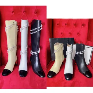 10A nouvelles bottes pour hommes de créateur de marque de mode d'hiver, bottines pour femmes, bottes martin, bottes de neige, bottines, bottines 21