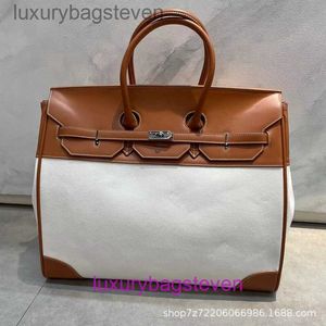 10a Origineel 1: 1 HRemms Birkks Designer Tote Tassen te koop Heren en dames lederen textuur enkele schouder diagonale cross -tas Fashion Travel Hand gehouden met echt logo