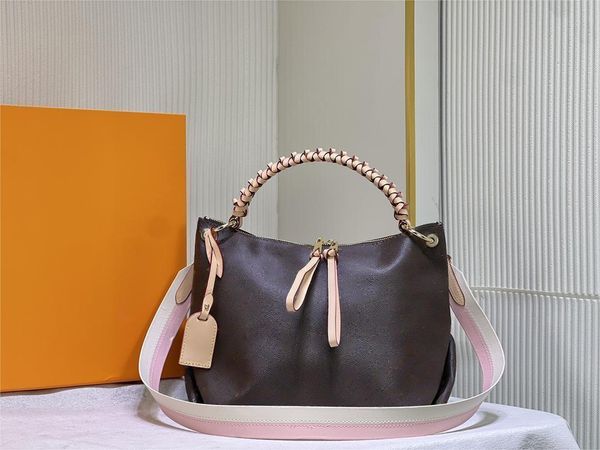 10A Bolsos de diseñador de moda originales de alta calidad Monederos Beaubourg Hobo Bag Mujer Marca Estilo clásico Bolsos de hombro de cuero genuino