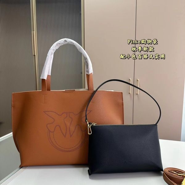 10A Pinkoo Tote Shopper Designer pour femmes Fashion Clutch Crossbody Shop Sacs Hands S Bag à hommes Pochette Lage Mommy Weekender Black Blanc Bags