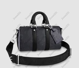 10A Bolso de diseñador de calidad Mujer Hombre Cuero genuino Keepall 25 Bolso Tote Bag Bolsos de hombro Crossbody Bag totes Bolso Monedero carteras mochila 25 x 15 x 11 cm