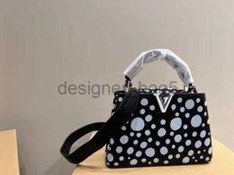 10a Kwaliteitsontwerperzakken vrouwen schouderhandtas capucines bb luxurys ontwerpers graffiti handtassen echte lederen crossbody portemonnee koppeling dames rugzak portemonnee dames