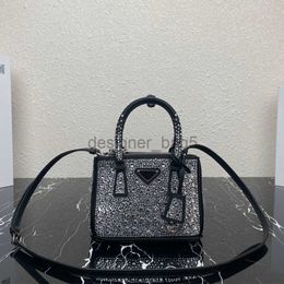 10A Qualité Designer Luxe Galleria Satin Sacs Tempérament Diamond-Rempli Star Femmes Populaire Vertical Mini Tote Sac à main Sac à main à bandoulière unique