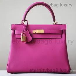 10a Kwaliteit Handgemaakte luxe designer Epsom Leather Handtas Luxe klassieke mode dames portemonnee lederen tas handtas originele groothandel