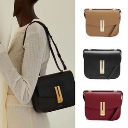 Femmes The Vancouver Nano Montreal Demellier Sac de créateur Classique Rabat Cuir Bandoulière Sac de luxe Homme Poignée supérieure Embrayage CrossBody Sac à main et sac à main fourre-tout