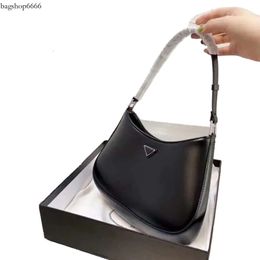 10a Kwaliteit Tote onderarm Cleo S Designer Fashion Leather Dames koppeling geborsteld Sier Tassen voor man Hobo Crossbody Shouder Half Moon Bag 2024