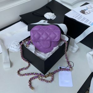 10A Real Leather Designer Crossbody Heart Channel Bags Kwaliteit Dames Schouder Handtas Stijl Dames Tote Bag Hoge Dames Shopping Handtas