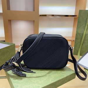 10A Soho Bolso de cámara con borla de cuero genuino Cartera de lujo para mujer Monederos de diseñador Titular de la tarjeta Diseñador Mujer Bolso Carteras para hombre Portafoglio Uomo Portefeuille