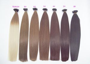 10A Bande Dans Les Extensions De Cheveux Humains Vierges Original Naturel Brut Vierge Remy Brésilien Péruvien Indien Malaisien Peau Trames PU T3770994