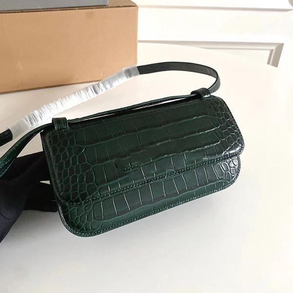 10A Top Designers Sacs Femmes Sac à main Gossip Flap Tofu Sac Crocodile Motif en cuir Bandoulière Sac axillaire Marque Portefeuilles Sac à bandoulière Plusieurs couleurs Hnadbag