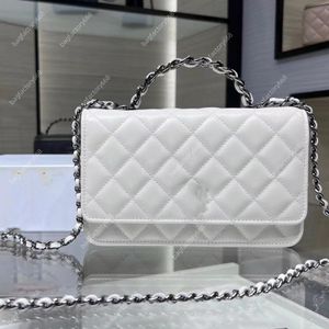 10A Top Sacs de créateurs de luxe de haute qualité Sac à main 19CM Mini sac à bandoulière en cuir véritable Treillis de diamant avec boîte Sac à rabat classique Sac à rabat Livraison gratuite Designer