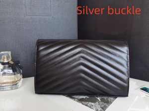 10a top luxe hoogwaardige designer wallet kaarthouder luxe damesketen lederen portemonnee te koop met doos top lederen portemonnee 57