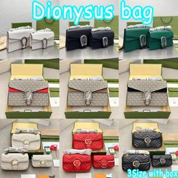 10a Top Cality 2024 Fashion Bag Popular Bags Bols de diseñadores de 3 de tamaño Bolso de cuerpo cruzado Crossbody Bolsos para mujeres Bolso de hombro Bolsa de cuero real con caja