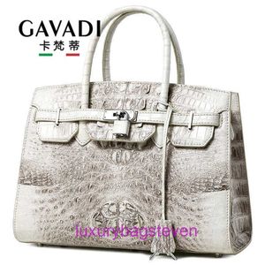 10A Top Qualité Sac Femmes Bourse Hremms Birkks Designer Fourre-tout Sacs Himalayan Crocodile Skin Femmes Sac Boucle De Verrouillage 2024 Nouvelle Grande Capacité Avec Véritable Logo