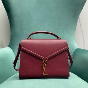 10A Sac de designer de qualité supérieure Sac à main moyen 25,5 cm Sac à bandoulière en cuir véritable Sac à bandoulière pour femme avec boîte Y065