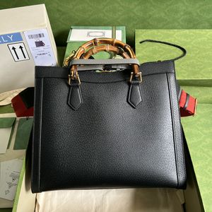 10A Bolso de diseñador de calidad superior bolso de mano 35 cm bolso de cuero genuino bolso de compras de bambú para mujer con caja G071
