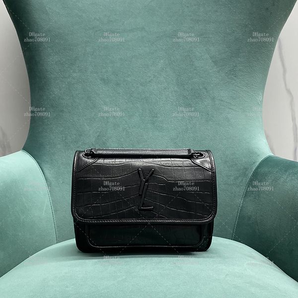 10A Top-Qualität Designer-Umhängetasche 22 cm Mini-Umhängetasche aus echtem Leder Damen-Kettentasche mit Box Y103