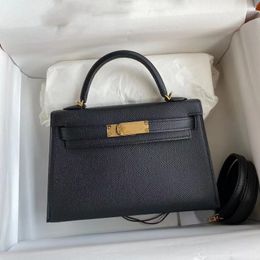 10A Borse da donna fatte a mano di alta qualità Borse da donna di lusso di design in vera pelle Epsom Borse da donna classiche di grande capacità Borsa a tracolla da 25 tote