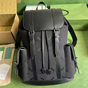 10A Sac à dos de luxe de qualité supérieure de 42 cm, grand sac à dos en cuir à rabat Aria, sac de voyage classique à bandoulière, pochette avec sac à poussière.