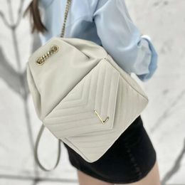 10A Bolsos de diseñador de lujo de alta calidad 29 cm Mochila de moda bolso de hombro de cuero para mujer bolso bandolera Bolso de mano de gama alta bolso de gran capacidad para dama Con caja Y024