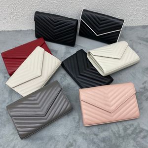 10A Top qualité femme sac à bandoulière 22.5cm chaîne en cuir portefeuille sacs de créateurs de mode produits de luxe sac à bandoulière dame embrayage sac à main avec boîte B028