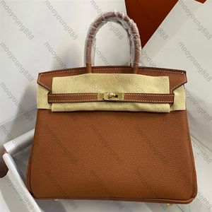 10A Top Tier Mirror Calidad Lujos Diseñadores Bolso pequeño con asa Togo Cuero de vaca Cuero real Bolso negro Mujer Medio hecho a mano Gol235L