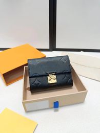 10A Bolso De Lujo para Mujer, Cartera Multifuncional De Diseñador, Tarjetero con Una Variedad De Bolsillos Y Ranuras para Tarjetas De Crédito, Pequeño Y Exquisito, 15 Cm