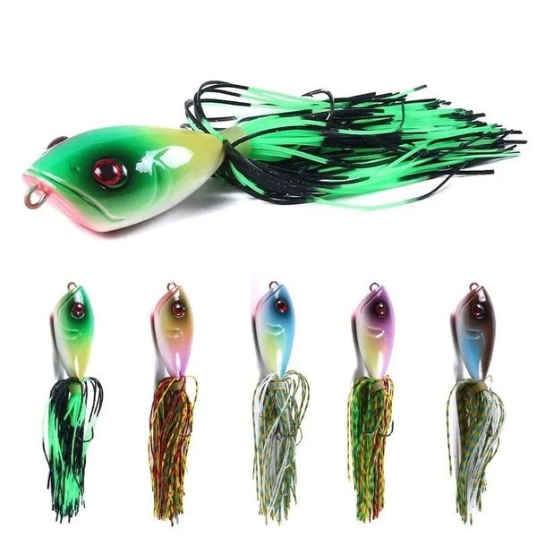 10cm 10.5g Simulación Cebos de rana Pesca Cebos de wobbler Soft Mini Crank Archi