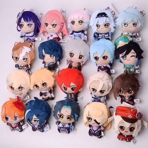 Figurines de jeu d'anime 10CM, sangle de poupée en peluche, pendentif, porte-clés, figurines de dessin animé Kawaii, jouets de poupée, accessoires de dessin animé Cosplay