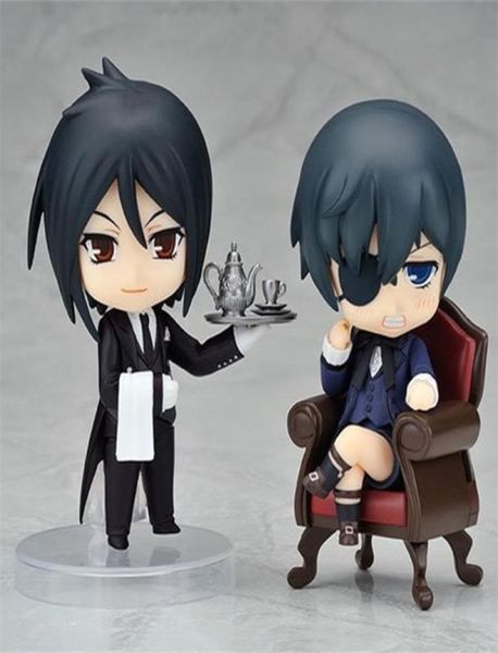 10cm Black Butler Anime Figurine 68 Michaelis 117 Ciel Phantomhive Action Figure PVC Modèle Toys for Children Gift 2108058317380