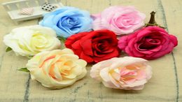 10 cm Roses de soie accessoires de décoration de maison de mariage fleurs pour les vases scrapbooking bricolage liquide nuptiale fleurs artificielles bon marché5462934