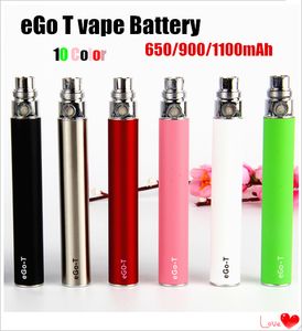 MOQ 5Pcs EGO vape Batterij Elektronische Sigaret vaper E-sigaret pen ce4 batterijen 650 900 1100 mAh verdamper 510 draad voor cartridges