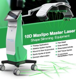 Machine amincissante au Laser froid 10D, thérapie maxlipo Master, soulagement de la douleur, arthrite, coude de Tennis, physiothérapie