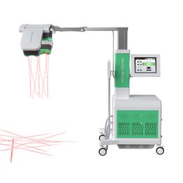 10D Laser Cryolipolyse Hiemtsure 532Nm Green Light 635 Nm Bâtiment musculaire minceur de lumière rouge pour le salon