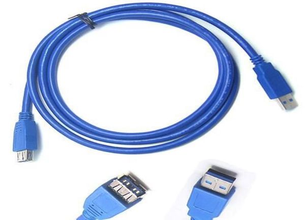 10 pieds pieds 3M USB 30 Câble d'extension mâle à femelle Câble de données USB MF pour ordinateur portable PC Super Speed 1014449