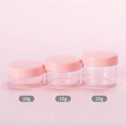 10G 15G 20G lege containerflessen plastic jar pot oogschaduw make-up gezicht crème lotion cosmetische navulbare verpakking fles