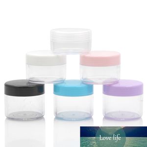 10g/15g/20g bouteilles rechargeables en plastique vide maquillage Pot Pot voyage crème pour le visage/Lotion/cosmétique conteneur
