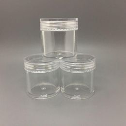 10G ML rond en plastique crème pot vide récipient cosmétique échantillon pot vitrine emballage cosmétique 10ML mini bouteille en plastique Cvgut