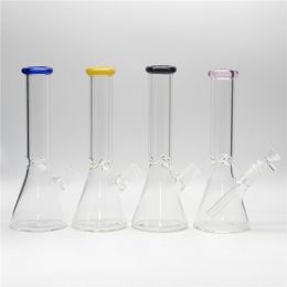 10 pulgadas Pipes de agua de vaso de vaso de vaso de vaso Hookah Rig único