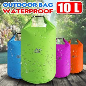 Bolsa impermeable para exteriores de 10L, bolsa seca ultraligera para senderismo en el río, Camping, senderismo, escalada, kayak a la deriva, bolsas de natación1